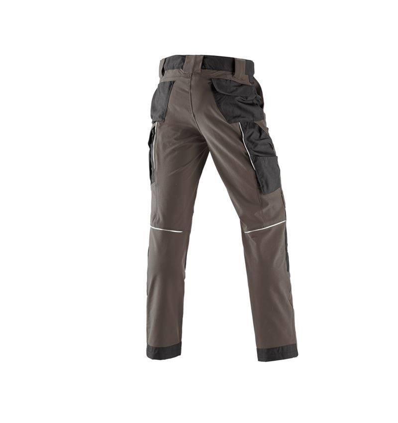 Arbeitshosen: Winter Funktions Bundhose e.s.dynashield + stein/schwarz 3