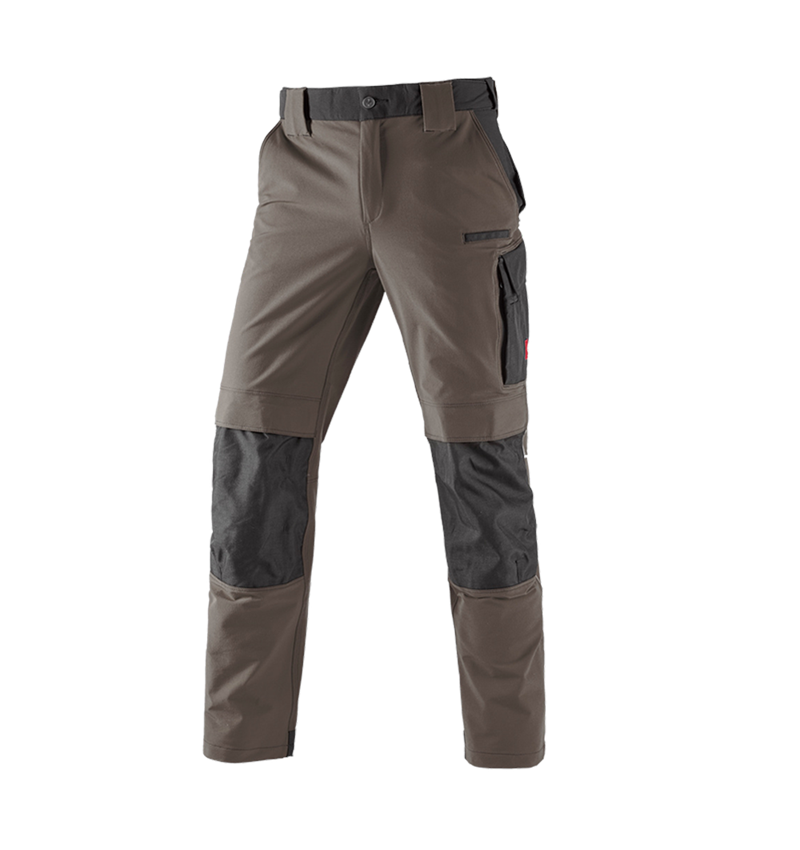 Arbeitshosen: Winter Funktions Bundhose e.s.dynashield + stein/schwarz 2