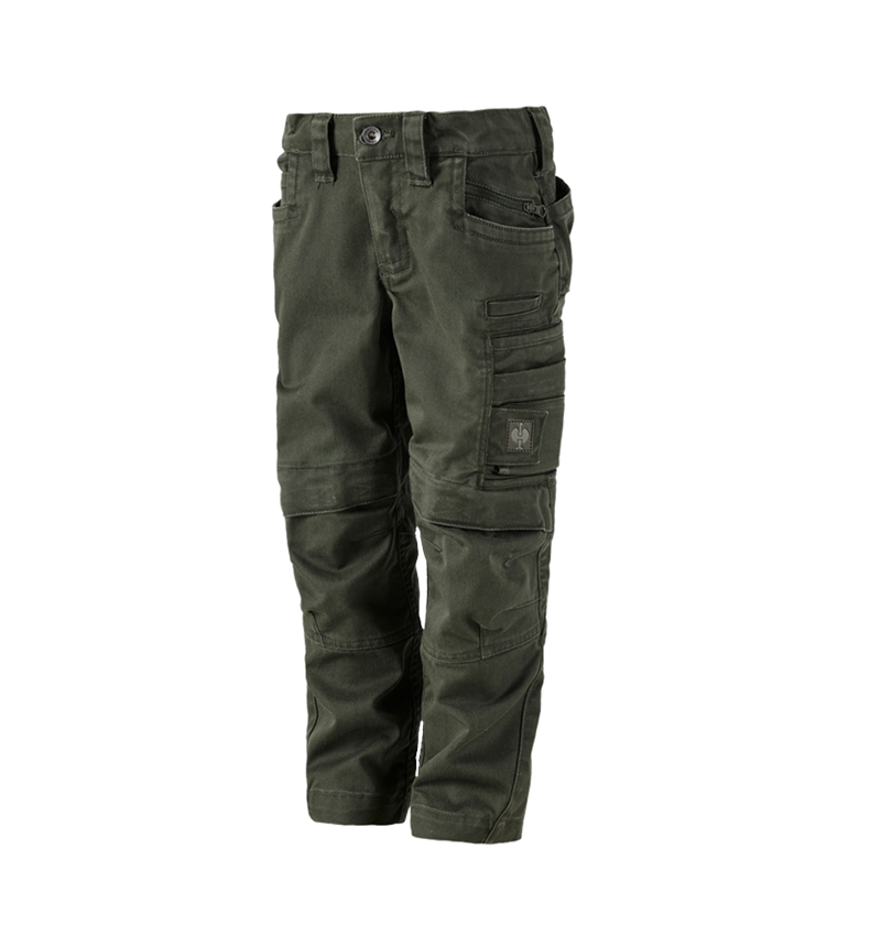 Hosen: Bundhose e.s.motion ten, Kinder + tarngrün 1