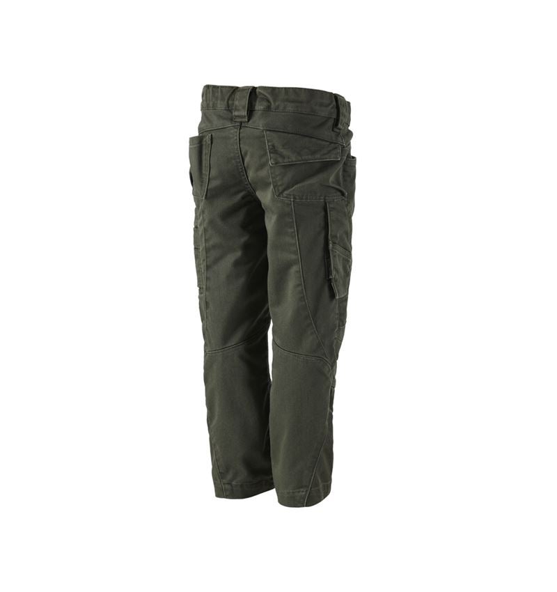 Hosen: Bundhose e.s.motion ten, Kinder + tarngrün 2
