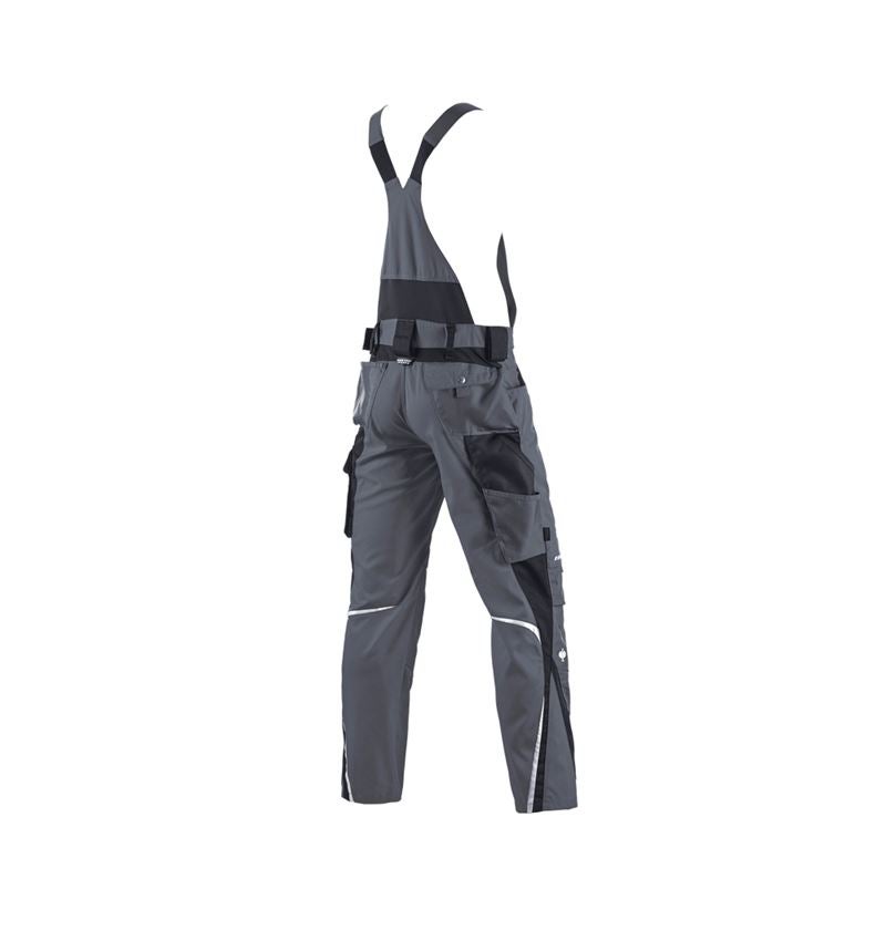 Themen: Latzhose e.s.motion Winter + grau/schwarz 3
