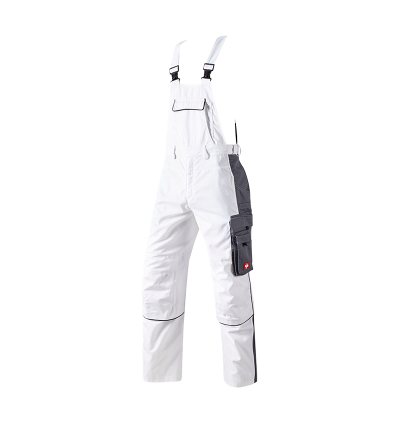 Tilers: Bib & Brace e.s.active + white/grey 2