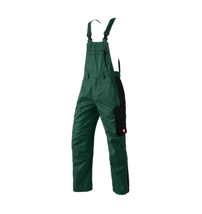 Gardening: Bib & Brace e.s.active + green/black 2