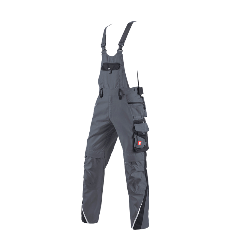 Fitters: Bib & brace e.s.motion + grey/black 2