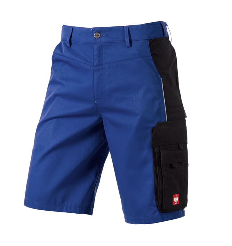 Arbeitshosen: Short e.s.active + kornblau/schwarz 5