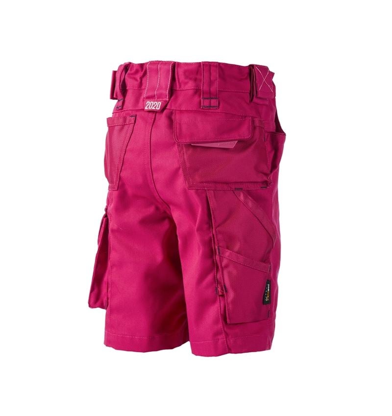 Shorts: Short e.s.motion 2020, Kinder + beere/dunkelblau 2