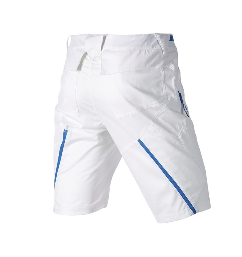 Arbeitshosen: Multipocket-Short e.s.ambition + weiß/enzianblau 7