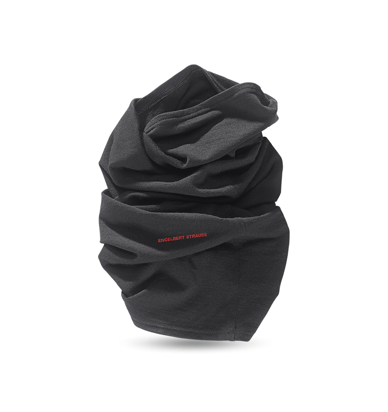 Winter accessories: e.s. Multifunctional scarf + black