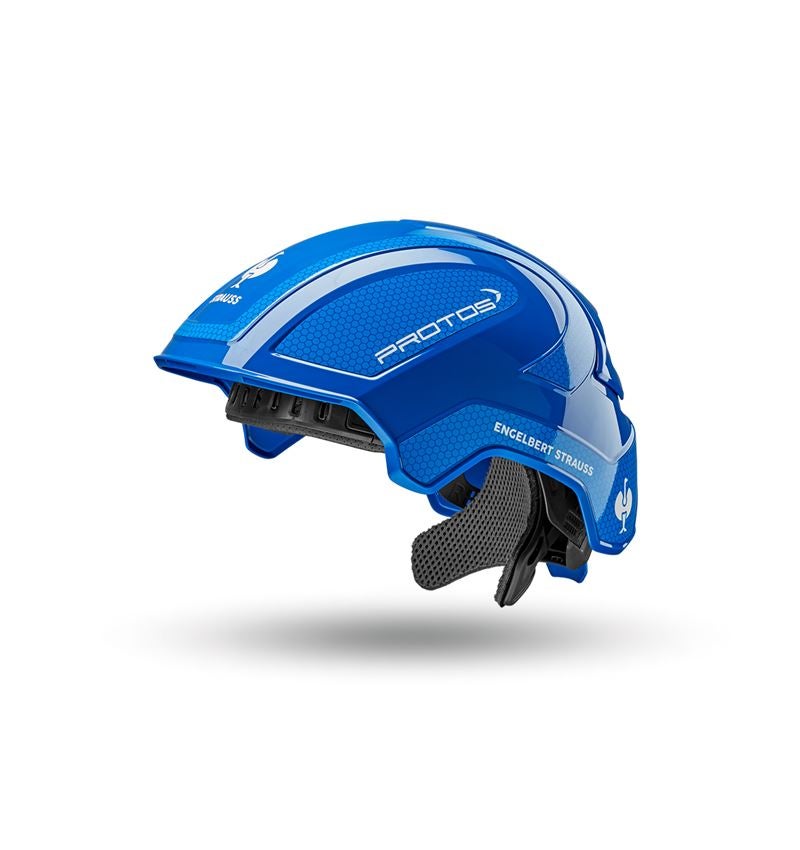 Hard Hats: e.s. Work helmet Protos® + blue/gentianblue