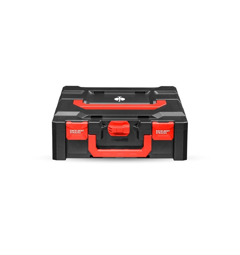 STRAUSSbox System: STRAUSSbox 145 midi+ + schwarz/rot