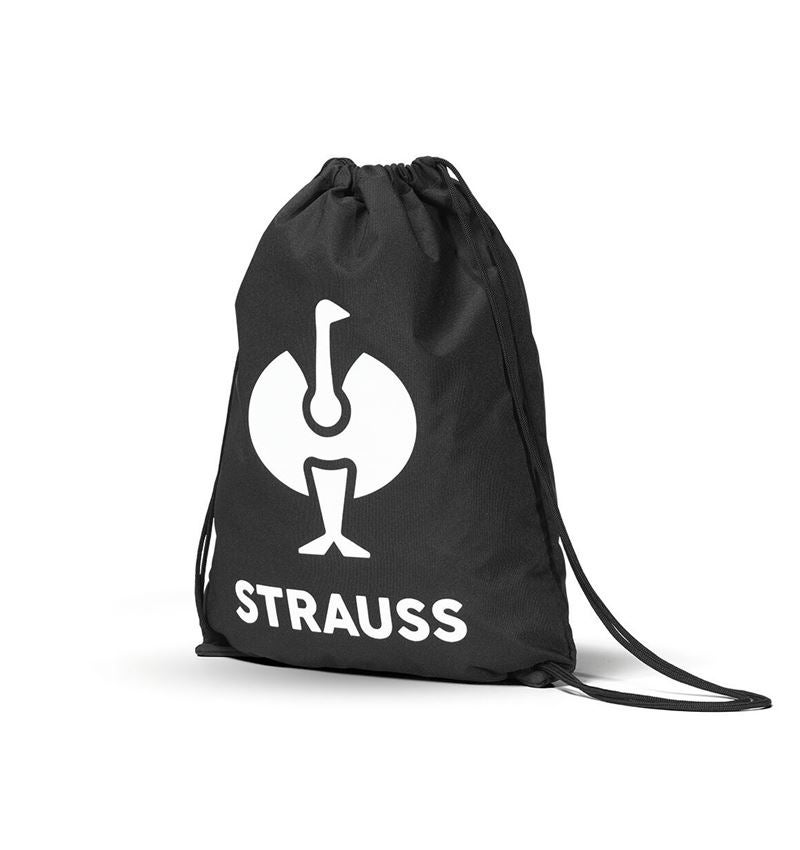 Accessoires: STRAUSS Gym bag + schwarz