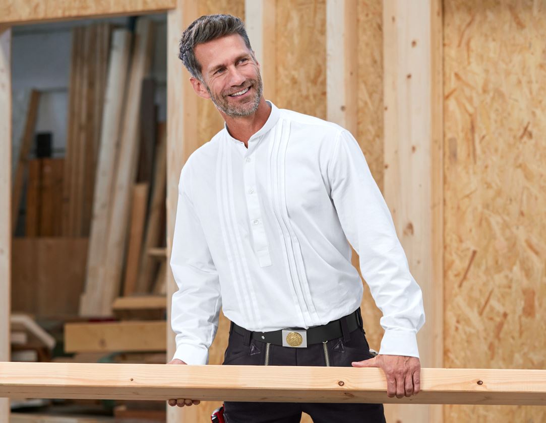 Shirts, Pullover & more: Roofer and Carpenter Shirt + white 2