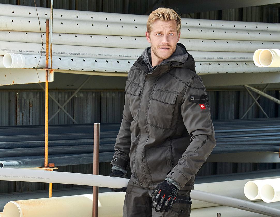 Arbeitsjacken: e.s. Funktionsjacke cotton touch + titan