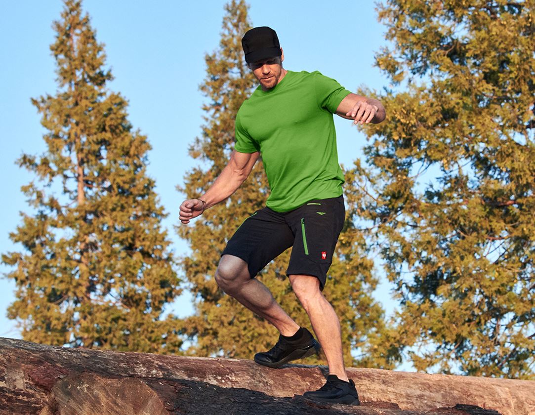 Shirts, Pullover & more: e.s. T-shirt Merino light + seagreen 1