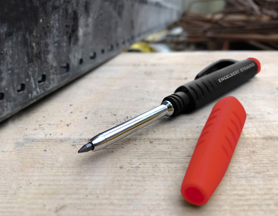 Marking tools: e.s. Deep-hole marker 2 in 1