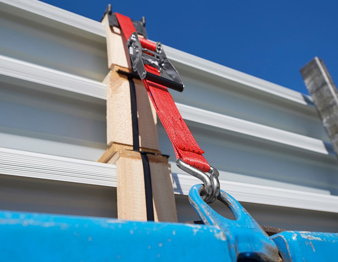 Tension straps: 2 Part Lashing strap with Ratchet + Hooks