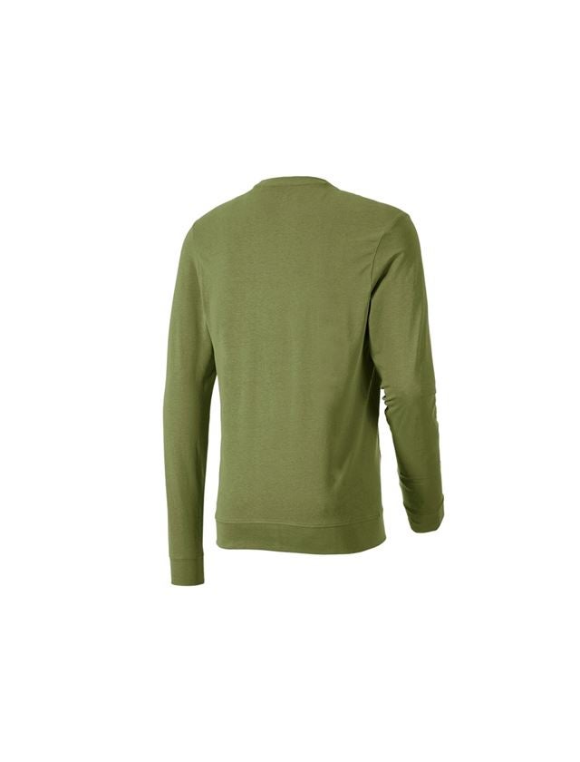 Topics: e.s. Longsleeve cotton stretch + forest 3