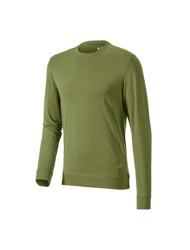 Topics: e.s. Longsleeve cotton stretch + forest 2