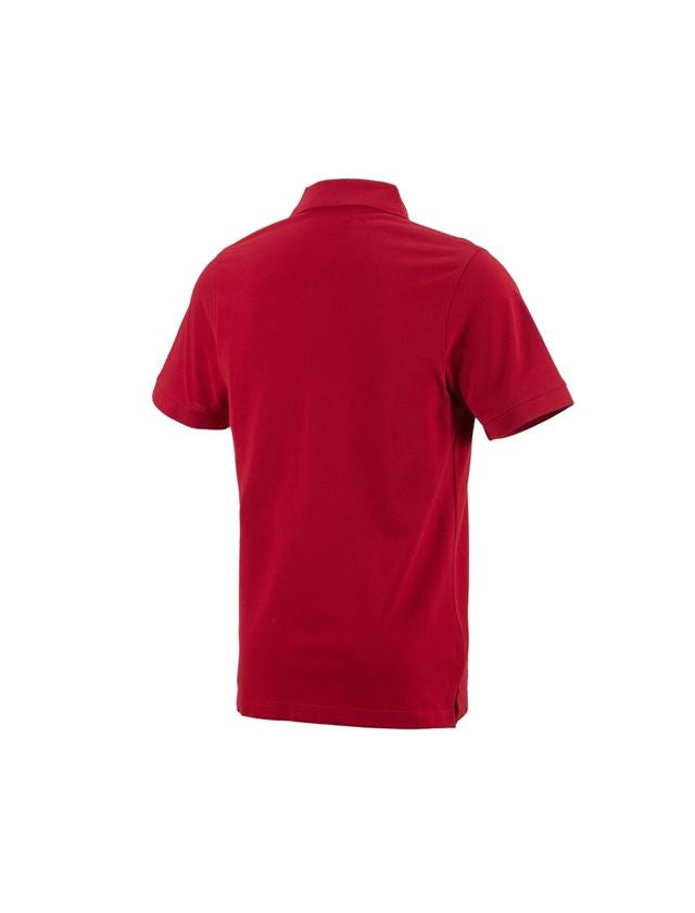 Topics: e.s. Polo shirt cotton + fiery red 2