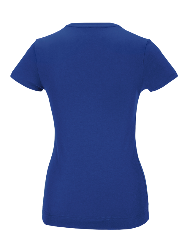 Topics: e.s. Functional T-shirt poly cotton, ladies' + royalblue 3