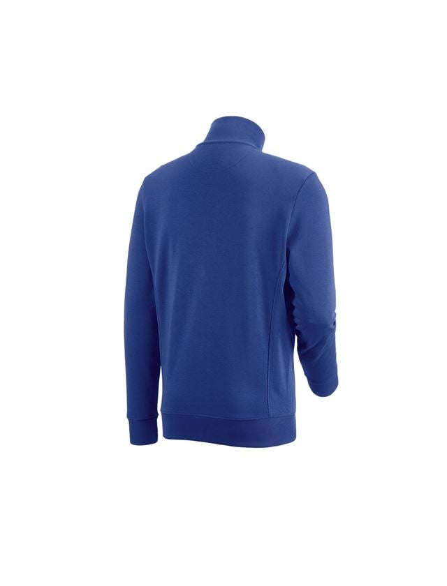 Shirts, Pullover & more: e.s. Sweat jacket poly cotton + royalblue 1