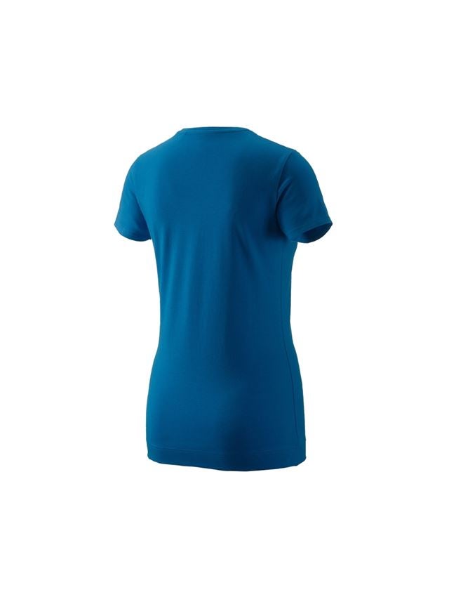Shirts & Co.: e.s. T-Shirt 1908, Damen + atoll/weiß 2