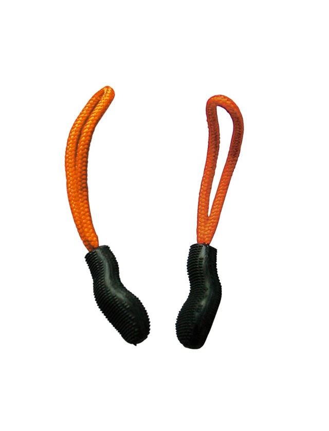 Accessories: Zip puller set + orange