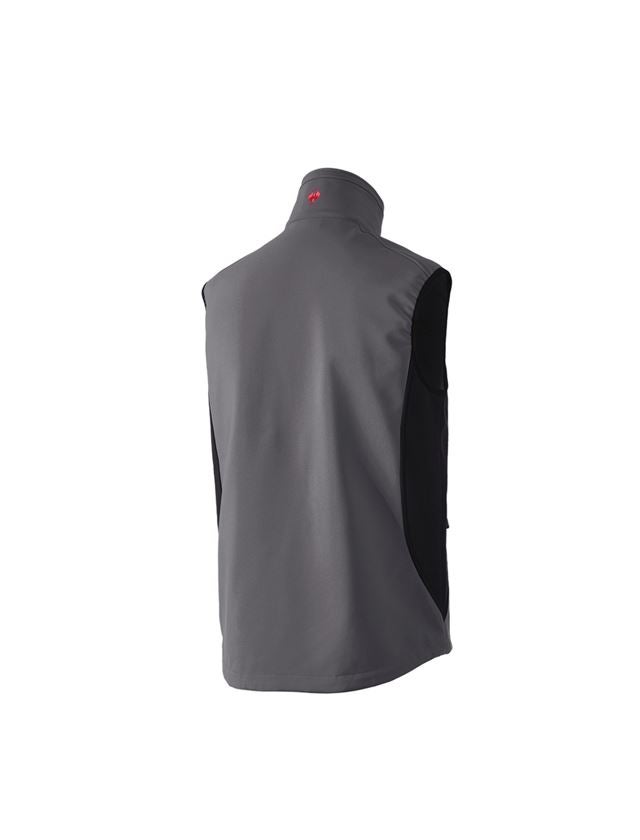 Gartenarbeit: Softshell Weste dryplexx® softlight + anthrazit/schwarz 3