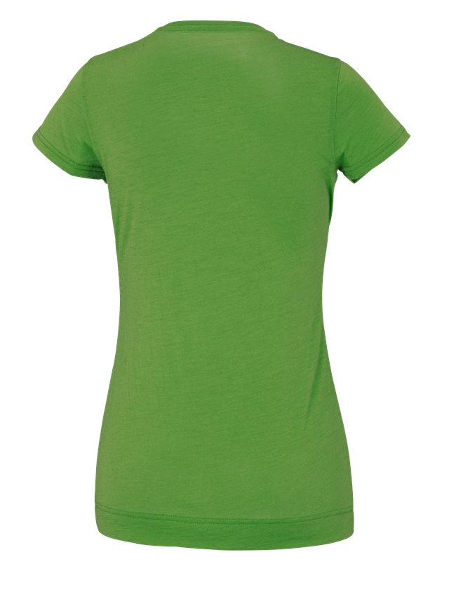 Shirts, Pullover & more: e.s. T-shirt Merino light, ladies' + seagreen 3