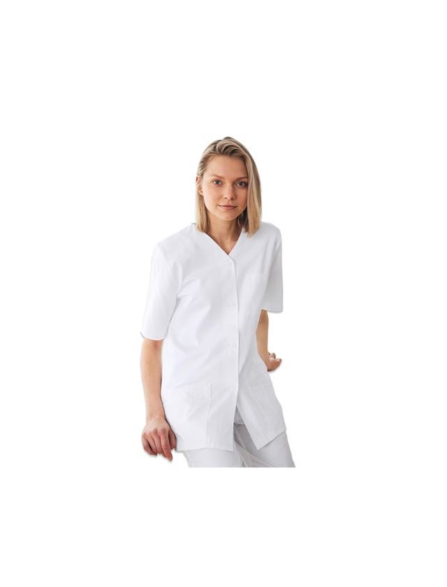 Shirts & Co.: Kasack Andrea + weiß