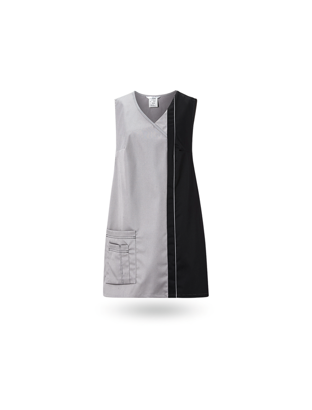Aprons: Tabard Franziska + silvergrey/black