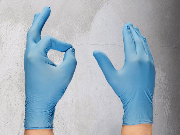 Einweg-Nitrilhandschuhe Chem Risk II, puderfrei