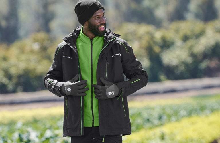 e.s. Rain jacket black | Strauss