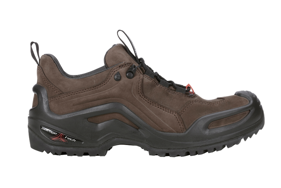 Main view, SALE, e.s. O2 Work shoes Themisto low, bark