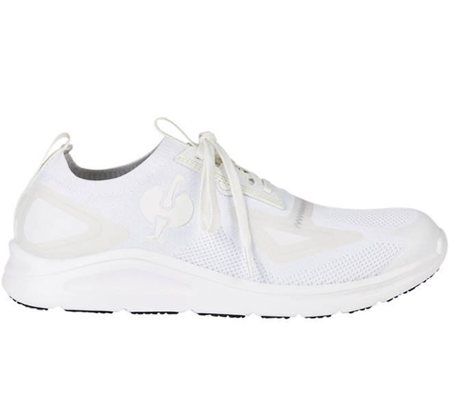 Vue principale, PROMOS, O1 Chaussures de travail e.s. Garamba, blanc