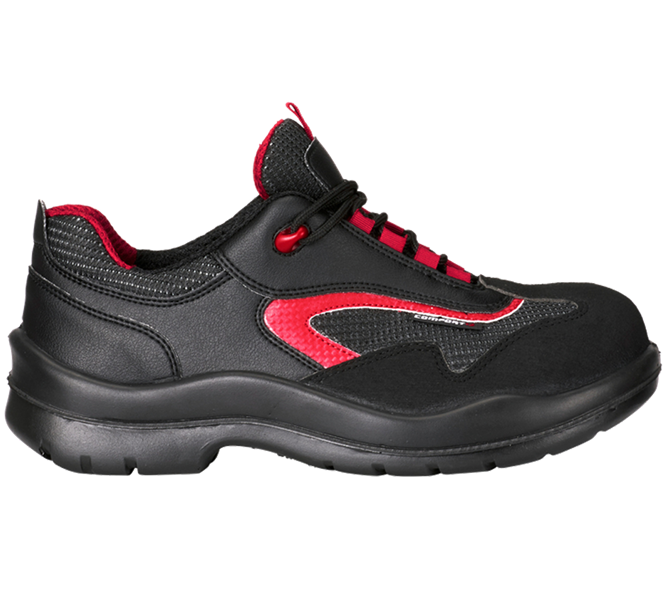 Main view, S1P, S1P Safety shoes Comfort12, black/red