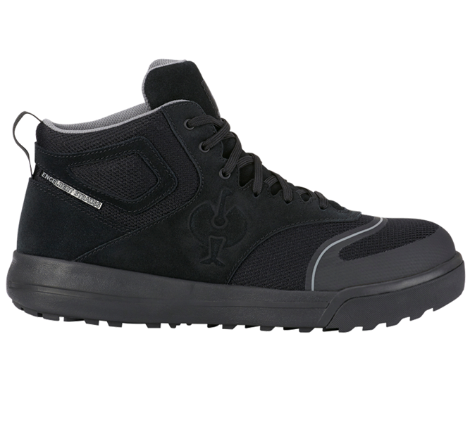Main view, S1, S1 Safety boots e.s. Vasegus II mid, black