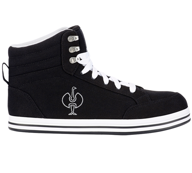Main view, S1P, S1P Safety boots e.s. Tolosa II mid, black/lightgrey