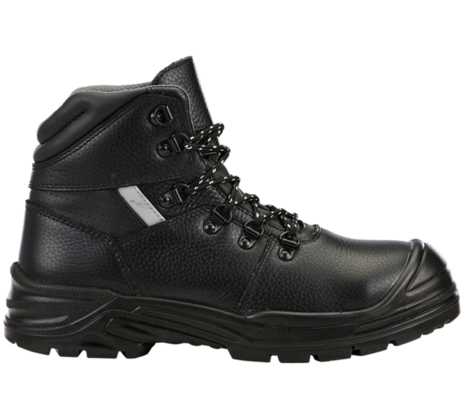 Main view, S1, STONEKIT S1 Safety boots Houston mid, black