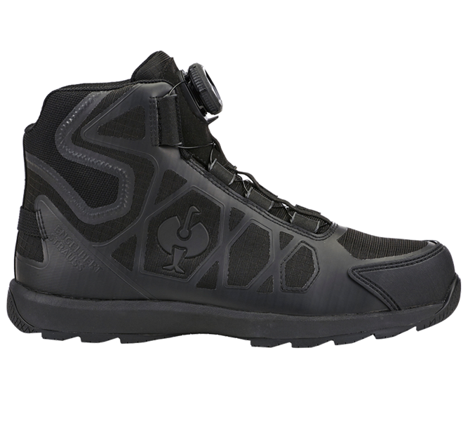 Main view, S1P, S1P Safety boots e.s. Baham II mid, black