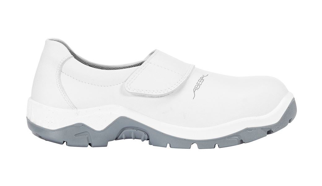 Main view, S2, ABEBA S2 Safety shoes Tinos, white