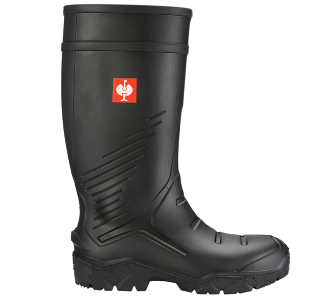 Main view, Safety Boots | Safety Wellingtons, S5 Safety boots e.s. Lenus, black
