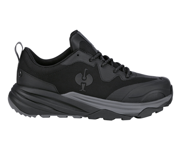 Main view, Safety Shoes, S6 Safety boots e.s. Harlem low, black