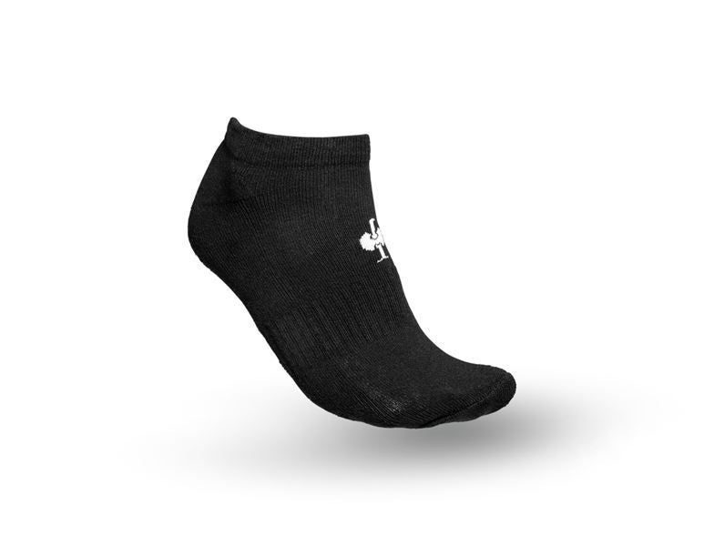 Main view, Socks, e.s. Allround socks Classic light/low, pack of 3, black