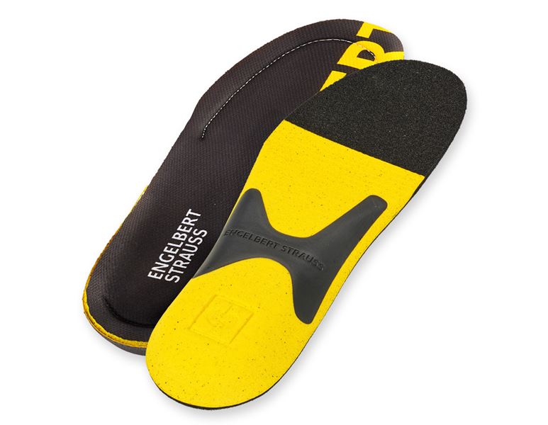 Main view, Shoe Accessories, Insoles active, soft, yellow