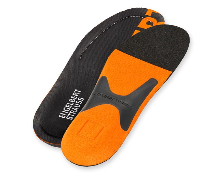 Main view, Shoe Accessories, Insoles active, medium, orange