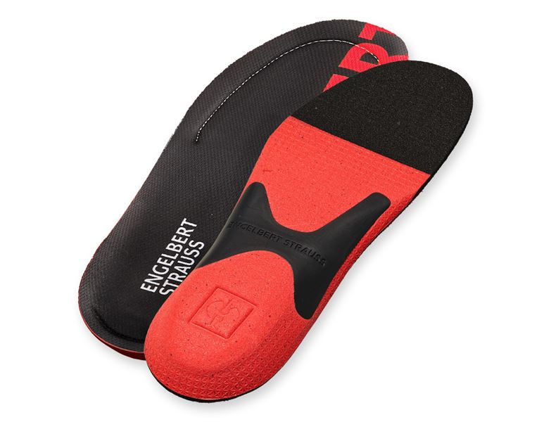 Main view, Shoe Accessories, Insoles active, strong, red