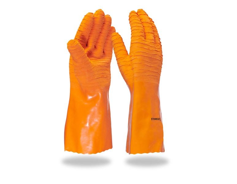 Main view, Coated, Latex gloves, extra long