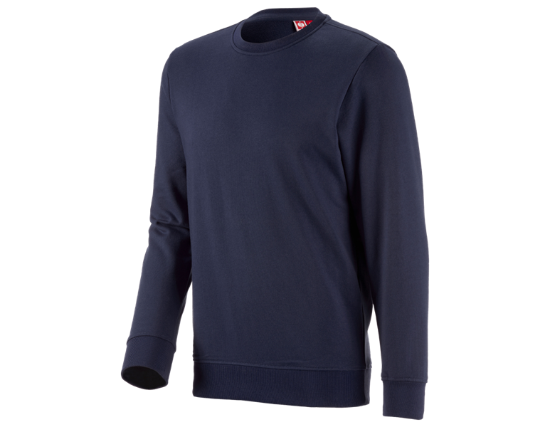Vue principale, Cuisinier | Restauration | Service, Sweatshirt e.s.industry, bleu foncé