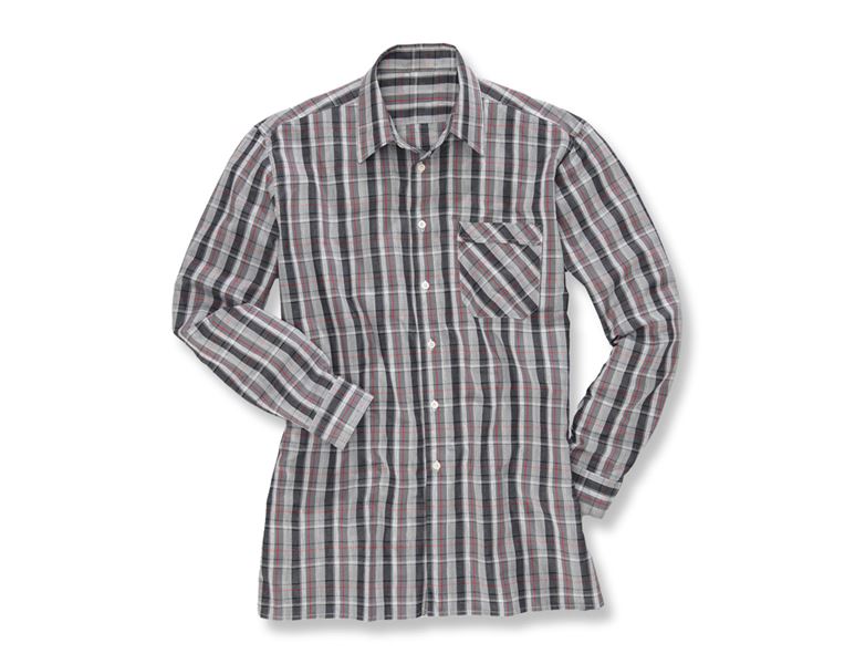 Main view, Joiners / Carpenters, Long sleeved shirt Bremen, grey